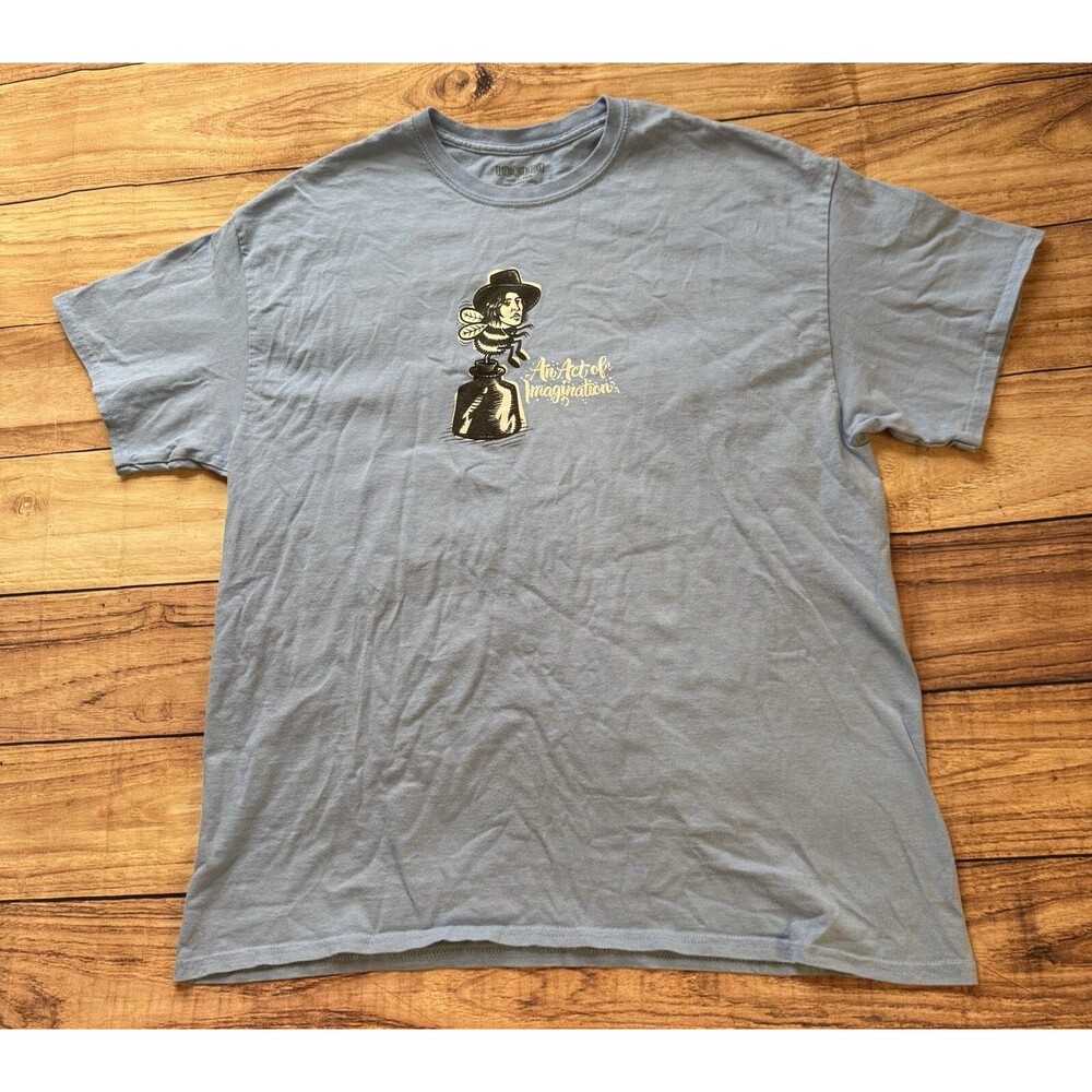 Strangelove Skateboards Wilde Bee Act Of Imagination T Shirt Size XL Blue